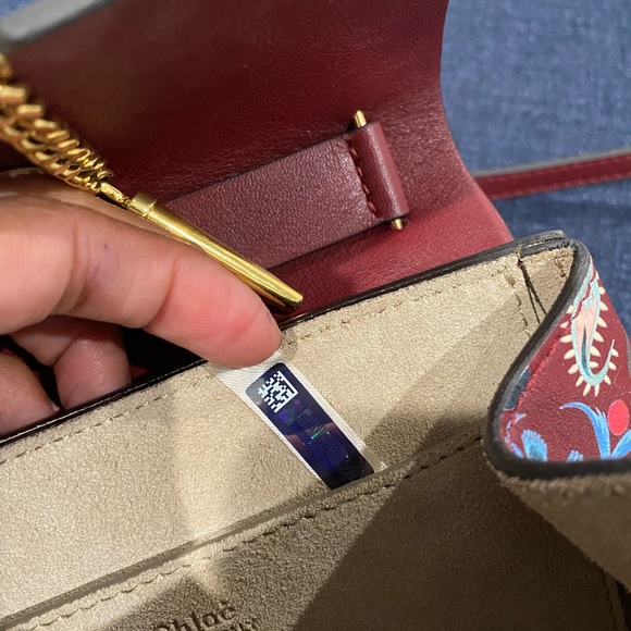 SOLD Chloé Drew Bijou Floral Print Small - Picture 2 of 7